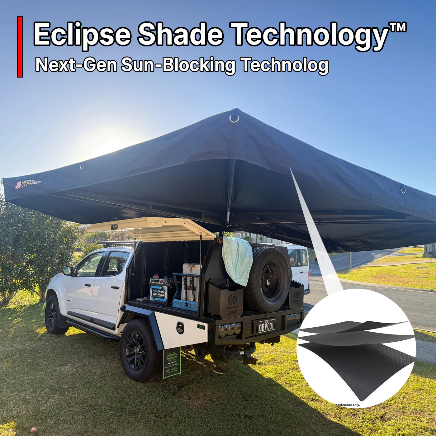270 Degree Awning With Zippered D-door