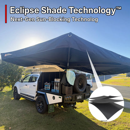 270 Degree Awning With Zippered D-door