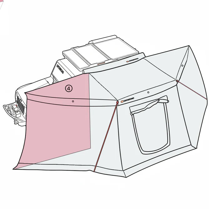 180 Awning Sidewalls
