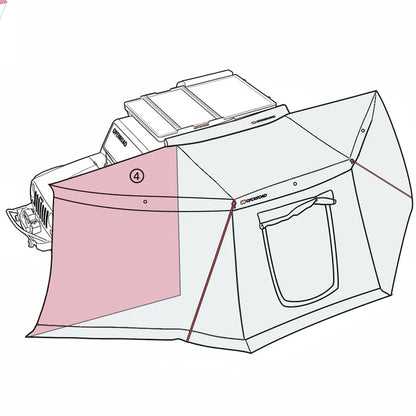 180 Awning Sidewalls