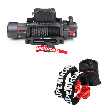 13,500 lb Electric Winches with Synthetic Rope