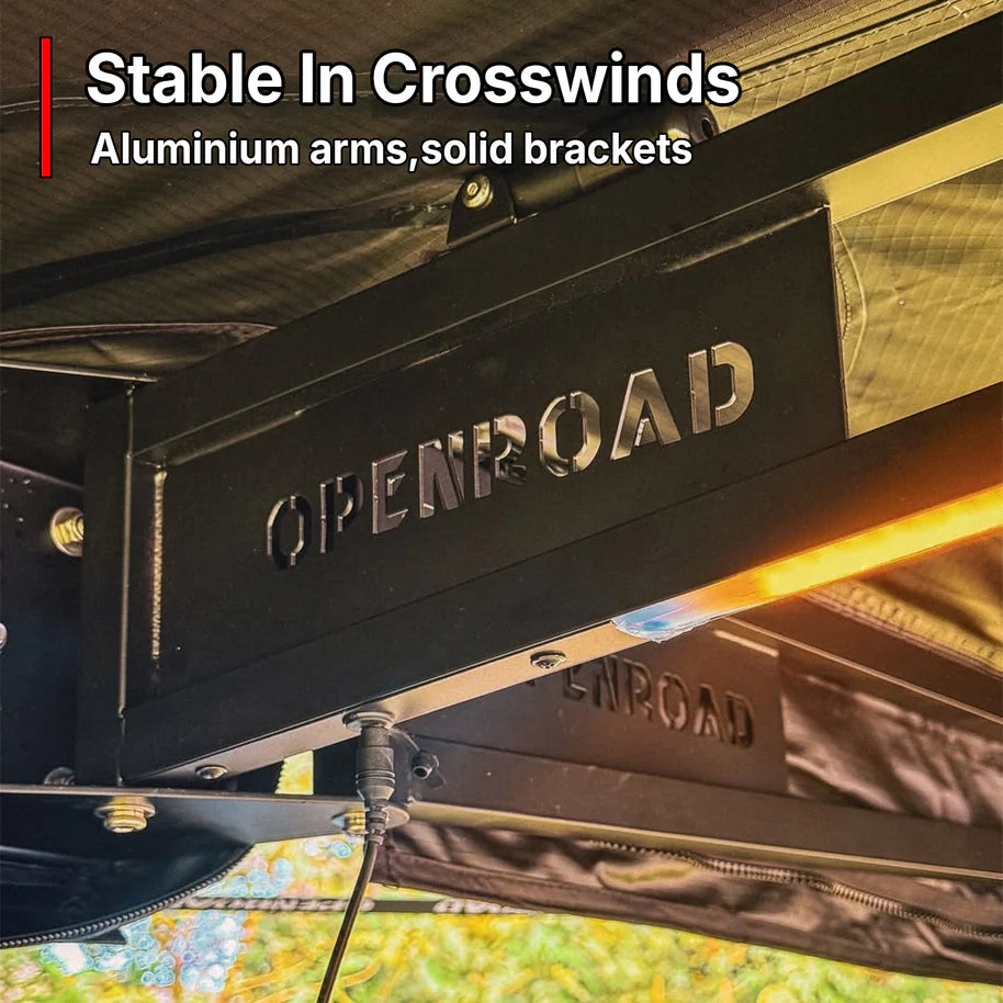 270 Degree Awning With Zippered D-door