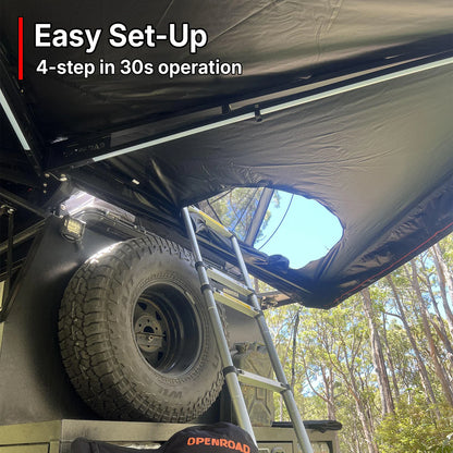 270 Degree Awning With Zippered D-door