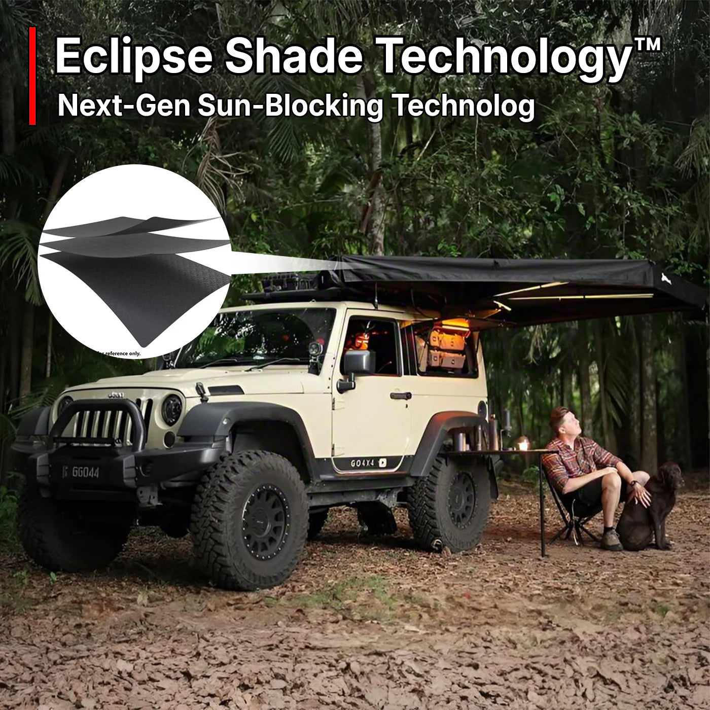 270 Free Standing Awning for Camping