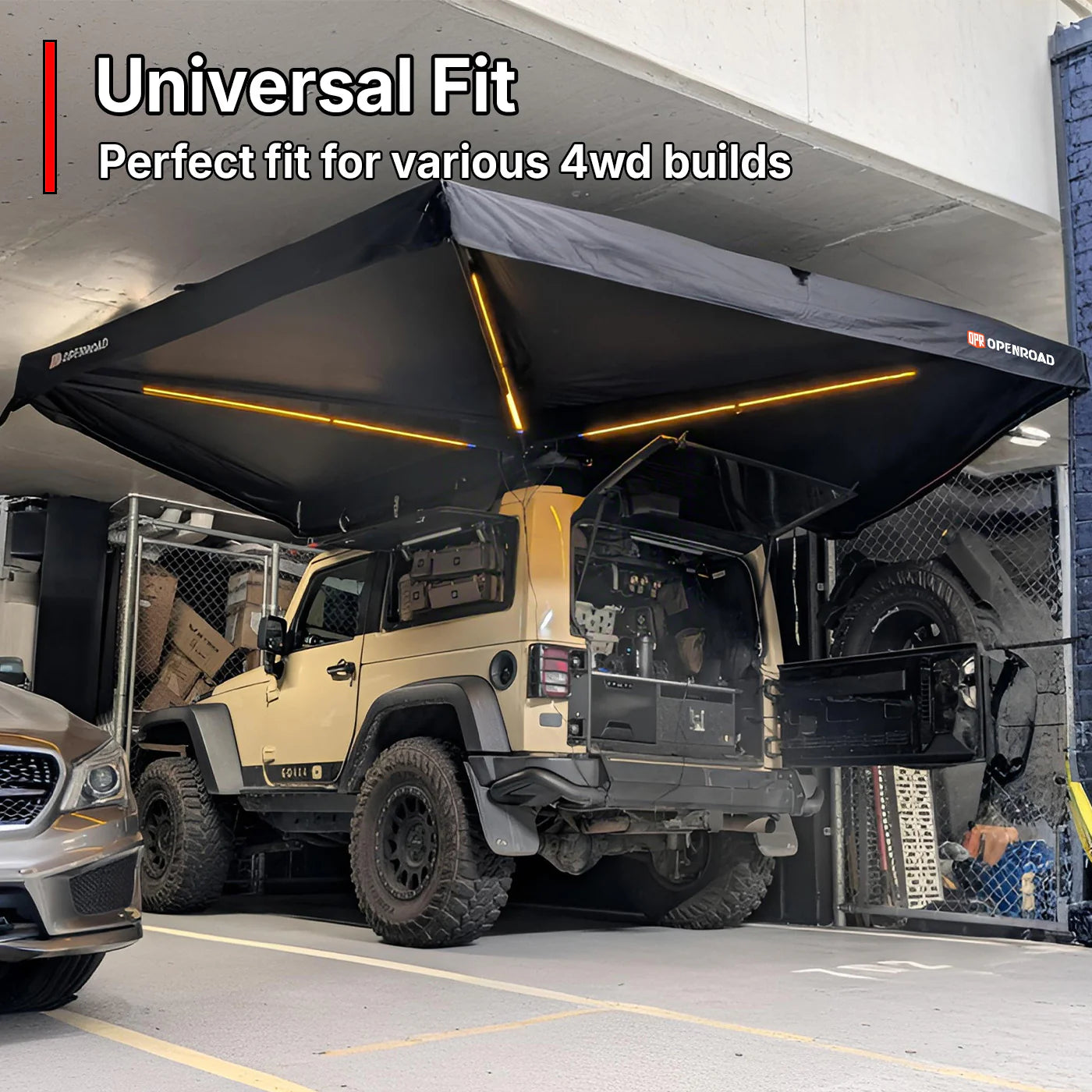 270 Free Standing Awning for Camping