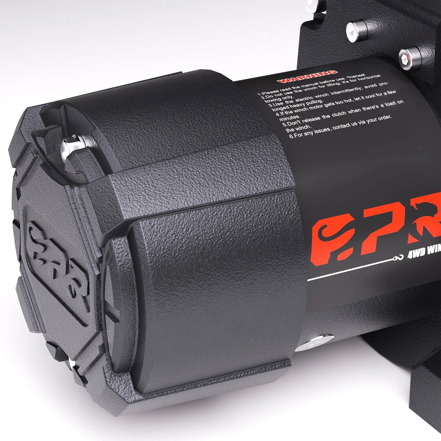 13,500 lb Electric Winches with Synthetic Rope