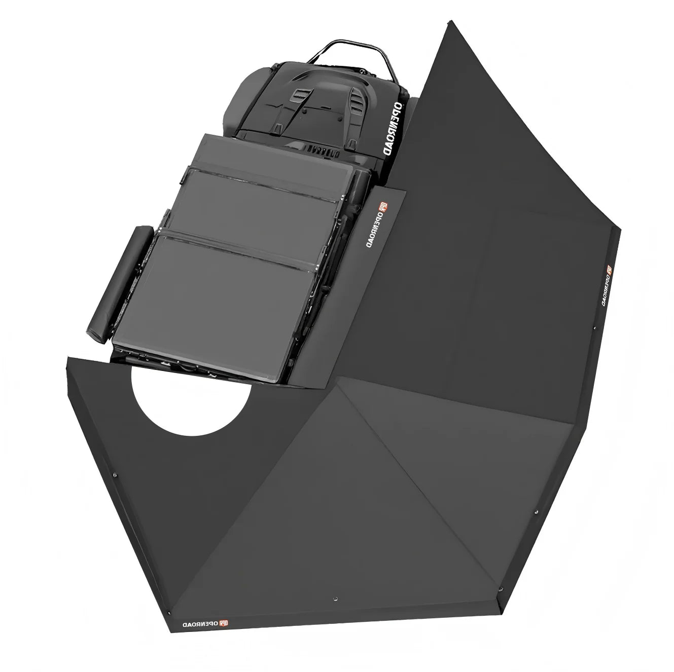 270 Degree Awning Plus With Zippered D-door