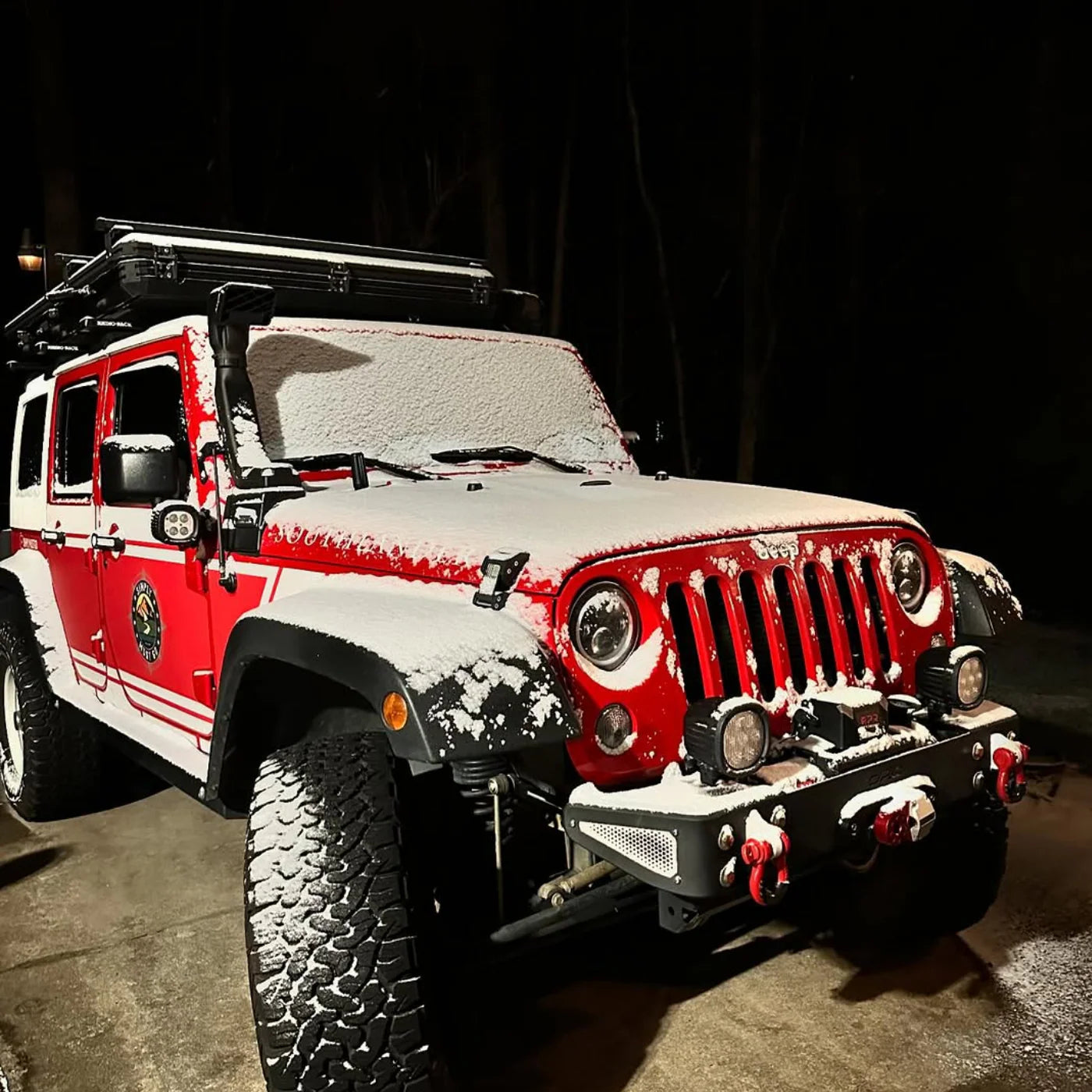 13,500 lb Electric Winches with Synthetic Rope